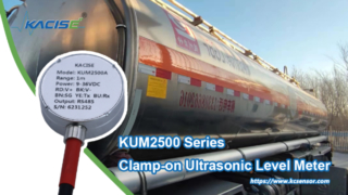 KUM2500 Harici kelepçeli ultrasonik seviye ölçer