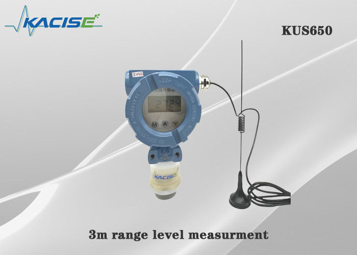 KUS650A IP68 koruması ve sıvı seviyesi ölçümü için 4G / Lora / GPRS / NB çıkışı ile 3m Aralık Kablosuz Ultrasonik Seviyesi Sensörü