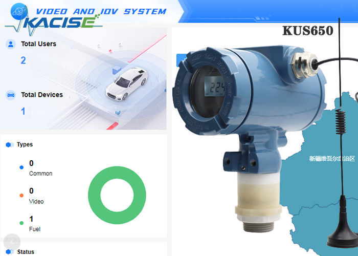 KUS650A IP68 koruması ve sıvı seviyesi ölçümü için 4G / Lora / GPRS / NB çıkışı ile 3m Aralık Kablosuz Ultrasonik Seviyesi Sensörü