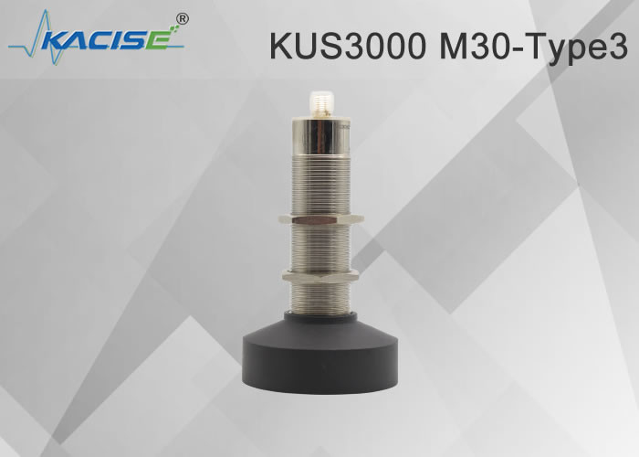 KUS3000 M30-Type3 en küçük ultrasonik seviye dönüştürücüsü gösterge ve geniş aralığı ile