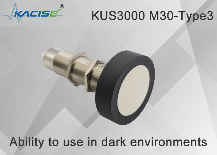 KUS3000 M30-Type3 en küçük ultrasonik seviye dönüştürücüsü gösterge ve geniş aralığı ile