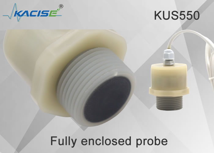 KUS550 Su geçirmez ultrasonik Su seviyesi ölçüm aralığı 0.25m ila 3m