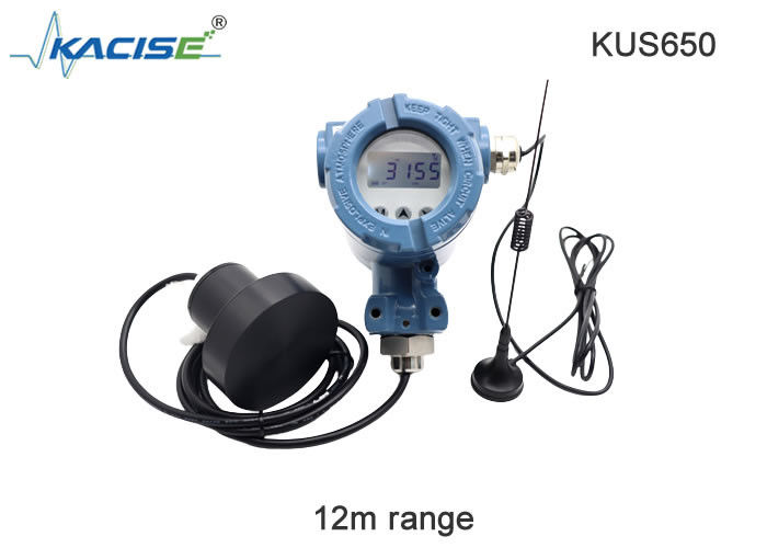 Kablosuz ultrasonik seviye sensörü, 12m ölçüm aralığı 4G/Lora/GPRS/NB çıkışı ve IP68 koruması ile