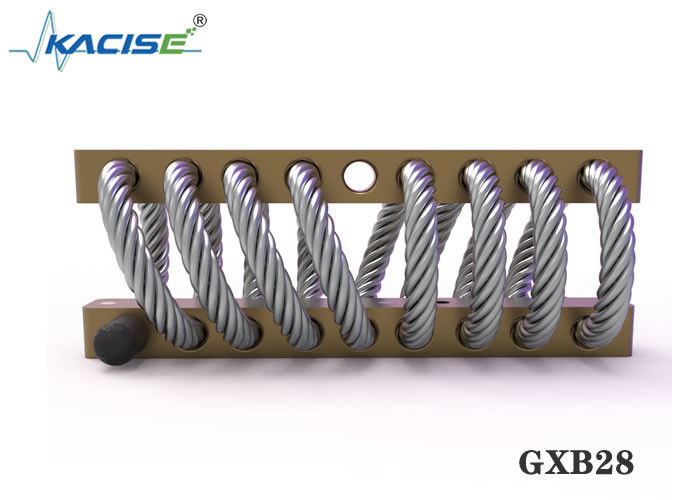SS304 Makine Aracı Ekipmanı için 5-10Hz Rezonans Frekansı ve Üç Uçaklı Izolasyonlu Tel İpi titreşim izolatörü