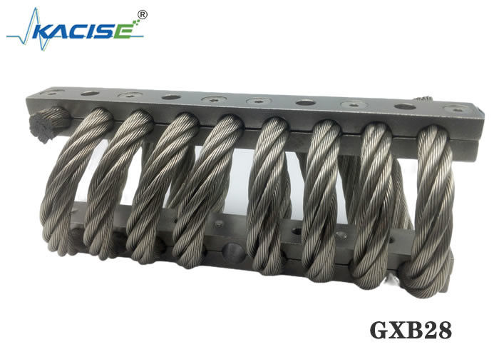 SS304 Makine Aracı Ekipmanı için 5-10Hz Rezonans Frekansı ve Üç Uçaklı Izolasyonlu Tel İpi titreşim izolatörü