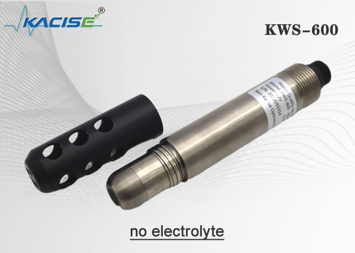 KWS-600 Online Floresan Çözünmüş Oksijen Sensörü, Membransız, Elektrolitsiz RS485 Modbus Çıkışı ve IP68 Su Geçirmez