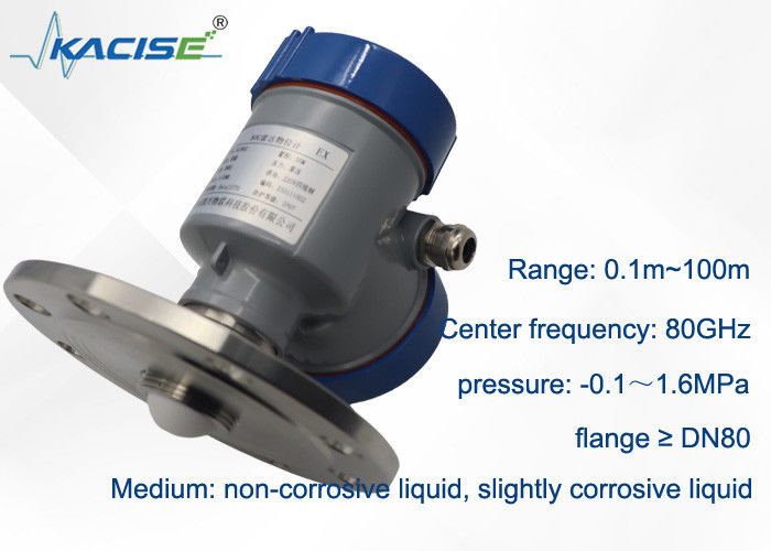 Kacise KLD802 OEM 80GHz RS485 Sektik Tank için 15m menzilli temassız radar seviye verici