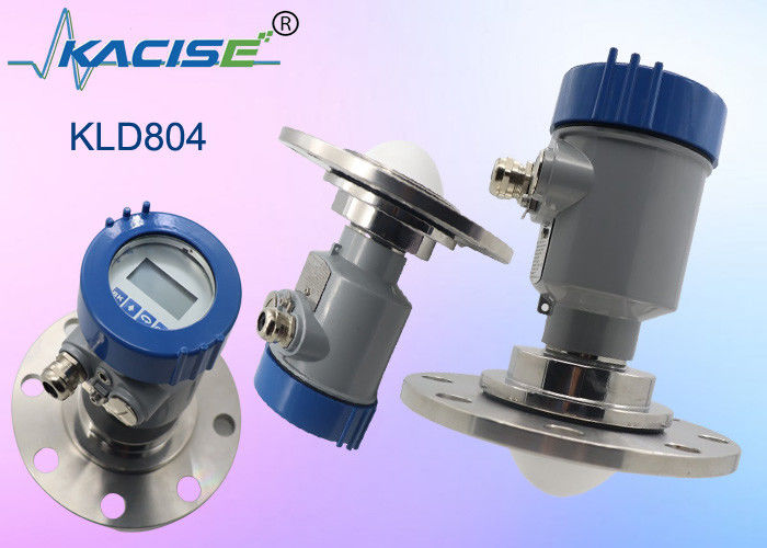 Kacise OEM 80GHz Radar Seviye Sensörü 100m Aralık FMCW IP67 Koruma ve Ekranla Radar Seviye Ölçücüsü
