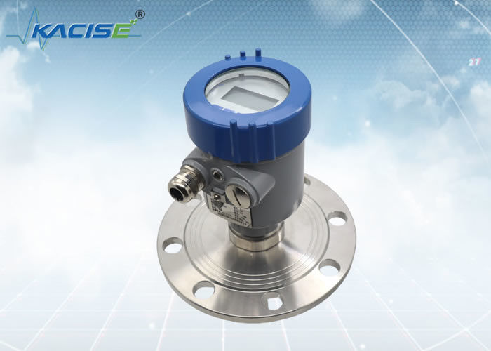 Su seviyesini ölçmek için sıcaklık telafi ve flange montajı ile 80GHz Radar Seviyesi Göndericisi