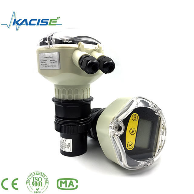 IP67 Koruma Paslanmaz Çelik Kaplama ve Atık Su ve Yeraltı Tankları için 60m Ölçme Menzili ile Ultrasonik Seviye Sensörü