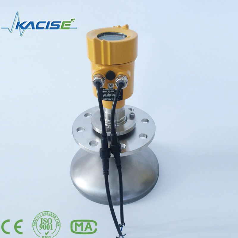 KLD-2604 80m ölçüm aralığı ve katı malzeme seviyesi ölçümü için 4-20mA/HART çıkışı olan 26GHz Radar Seviyesi Göndericisi