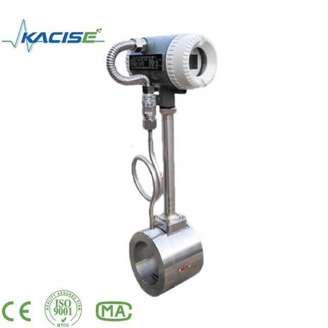 RS485 DN15-DN1800mm borular için Flange Clamp Bağlantısı ile Biyogaz Vortex Akışölçörü