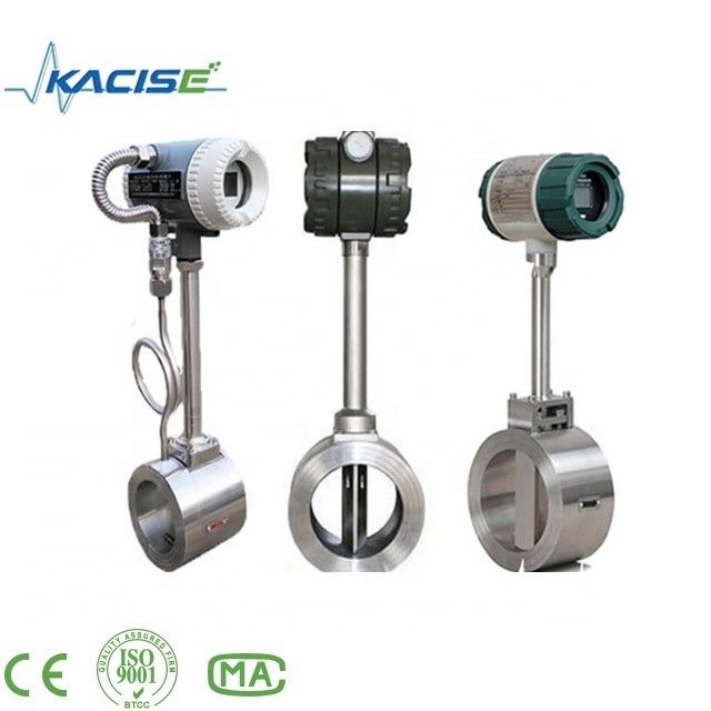 RS485 DN15-DN1800mm borular için Flange Clamp Bağlantısı ile Biyogaz Vortex Akışölçörü