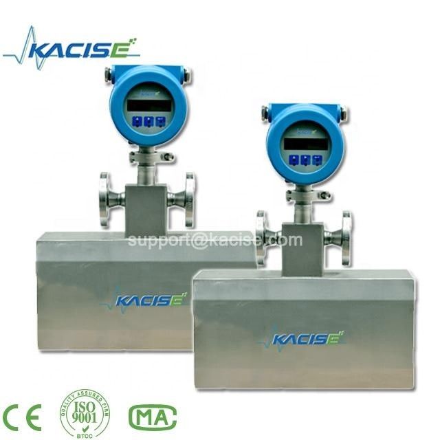Dijital Coriolis Kütle Akış Meter 0.2 Doğruluk, -50 ° C ~ 200 ° C Sıcaklık Arası ve Daha Hafif ve Küçük Tasarım