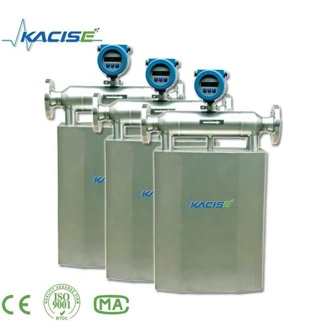 Çikolatalı Kütle Akışölçörü, 0.2 Kütle Doğruluk Derecesi ve 0~4.0MPa Basınç Uygulamaları için -50°C ~ 200°C sıcaklık derecesi