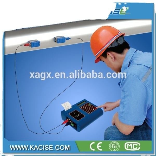 % 1 doğruluklu KUFP2000 ultrasonik akış ölçerinin yerleşik SD kartı ve temassız ölçüm
