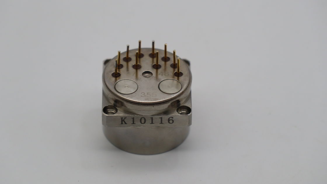 Depolama sıcaklığı -55°C+120°C ile Kwarts Esnek Hızlandırıcı Sensörü Sine 15g@20Hz ~ 2000Hz ve Boyutu Ø25×25mm