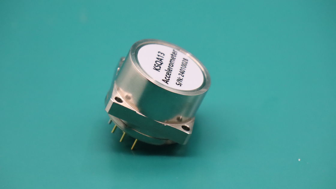 Depolama sıcaklığı -55°C+120°C ile Kwarts Esnek Hızlandırıcı Sensörü Sine 15g@20Hz ~ 2000Hz ve Boyutu Ø25×25mm