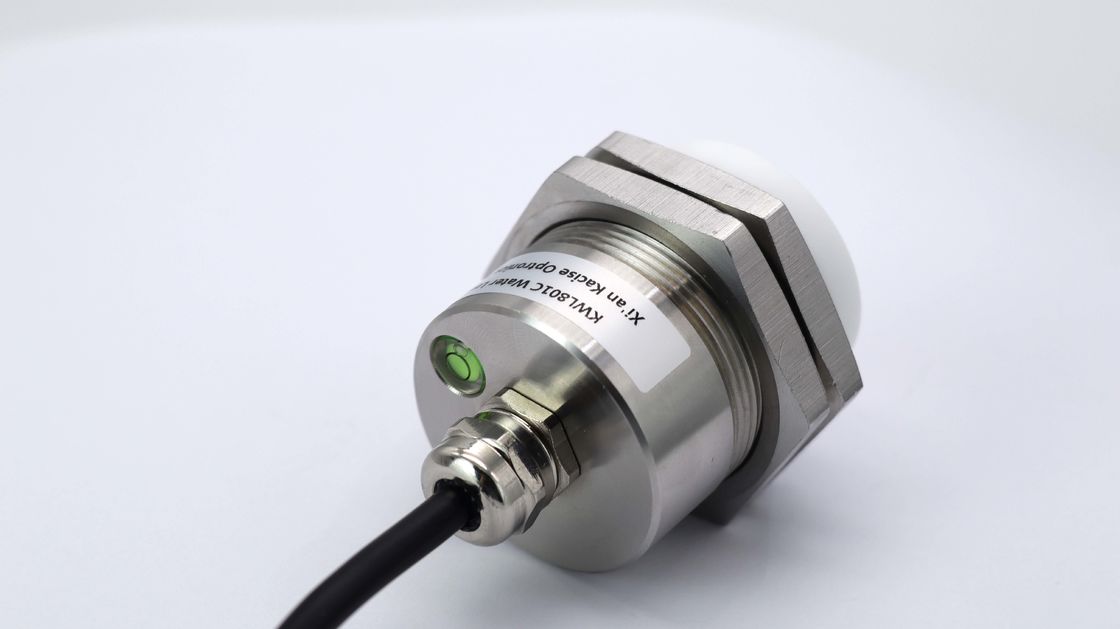 IP68 Su geçirmez 80GHz Radar Seviye Göndericisi, hassas mesafe ölçümü için ±2mm doğrulukta