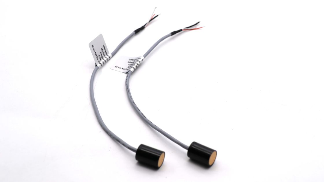 Sıvı seviyesi ölçümü için 22cm kablo uzunluğuyla IP68 Sınıf 200KHz Ultrasonik Transducer Sensörü