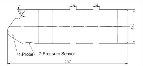 Ultrasonik Doppler Akışölçer ± 1% Akış Hızı Doğruluğu IP68 Koruma ve 10.8VDC ~ 26.4VDC Sel İzleme için Güç Tedarikçisi