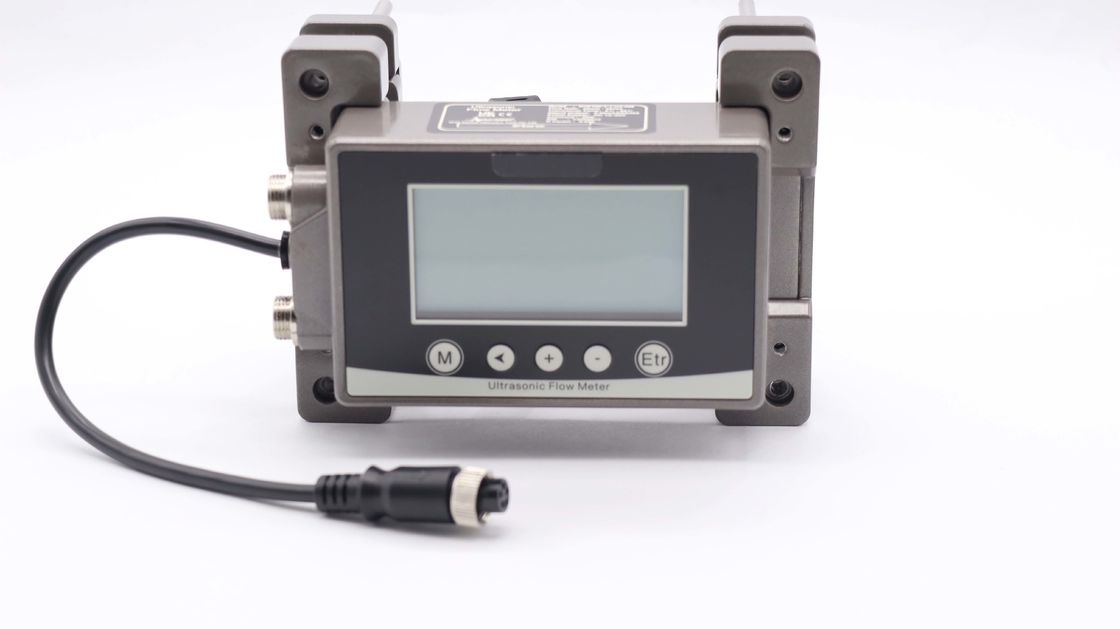 Modbus RS485 İletişim Ultrasonik Akışölçeri, Klamp-On Tasarımı ve 256*128 Arkaplan Işıklı LCD