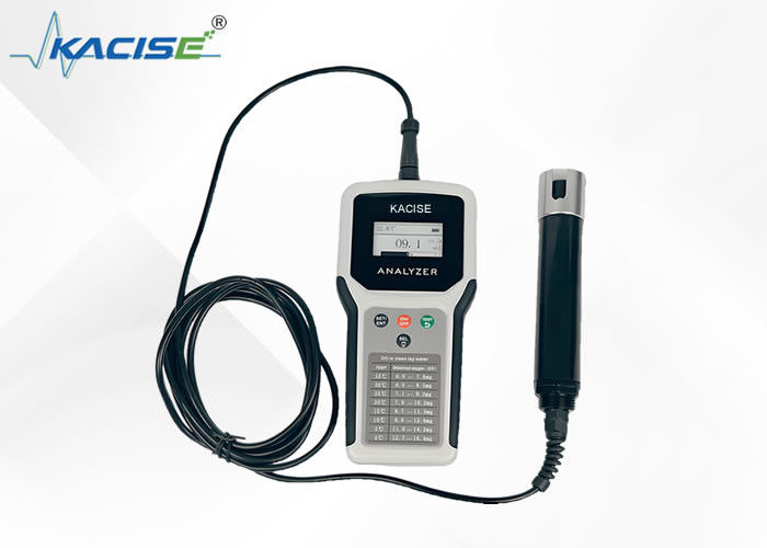 KWS-670A Taşınabilir Bir Düğmeli Ölçümlü Erimiş Oksijen Analizörü ±0.3mg/L Tekrarlanabilirlik ve 0-20mg/L Aralık