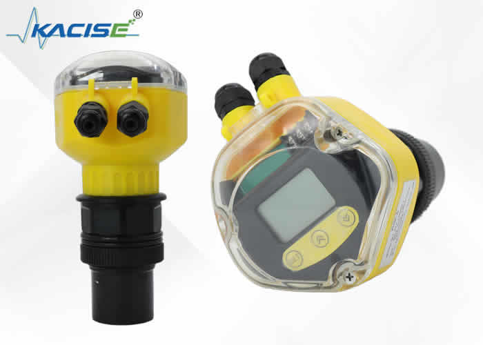 IP66 Ekran Aracı ve IP68 Değiştiricisi RS485 İki Tel Ultrasonik Su Seviyesi Sensörü
