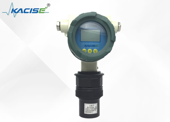 Ekran Aracı IP66 Koruma 50m Ölçme Alanı RS485/RS232 Sıvı Seviye İzleme için İki Tel Ultrasonik Seviye Ölçücüsü