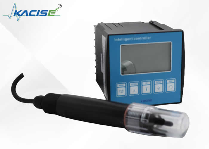 Yüksek KDM-110 Çevrimiçi PH Meter, 0-99.9C pH ve 0.1C çözünürlüğü ile sıcaklık tazminatı