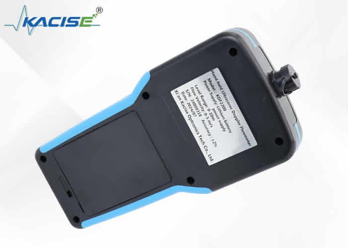 12V Şarj edilebilir Lityum Pil Güçlü IP67 Derecesi ve RS485 Çıktısı ile Taşınabilir Elde Taşınabilir Akışölçer