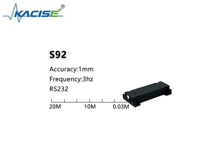 Yüksek hassasiyetli ölçümler için sınıf 2 lazer derecesi RS232 yüksek hassasiyetli lazer mesafe sensörü