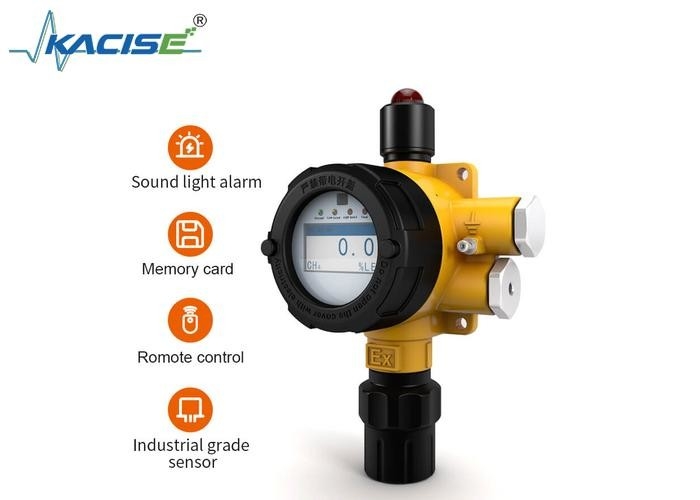 CO EX H2S CO2 O2 CH4 03 SO2 HCL KFGT-K90 Sabit gaz dedektörü IP66 36-106Kpa Bağlantı portu M27*1.5mm