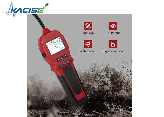 1800mAh çalışma ortamı ve belediye inşaatında 6-8 saatlik alarm tipi için KLBH90E gaz sızıntısı dedektörü