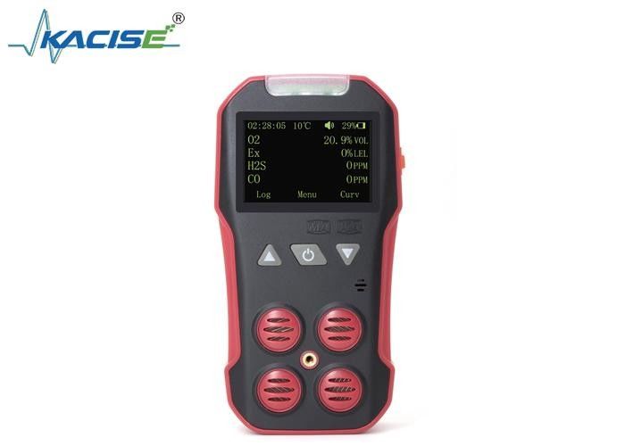≤±%5 F.S. için DC3.7V Li-on Pilli ve Takılabilir Elektrokimyasal Sensörlü KMCD4 Kömür Madeni Gaz Bekçisi Kesinlik