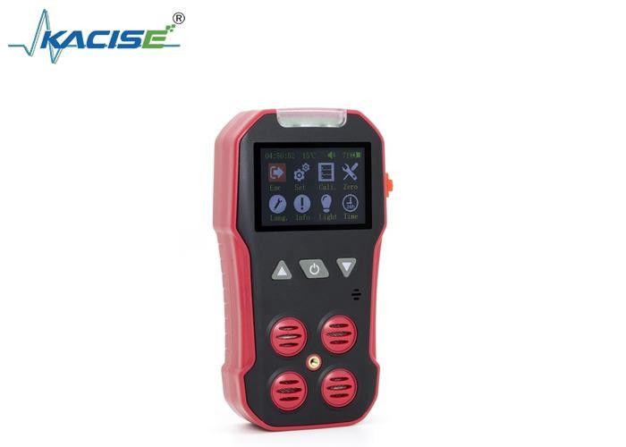 ≤±%5 F.S. için DC3.7V Li-on Pilli ve Takılabilir Elektrokimyasal Sensörlü KMCD4 Kömür Madeni Gaz Bekçisi Kesinlik