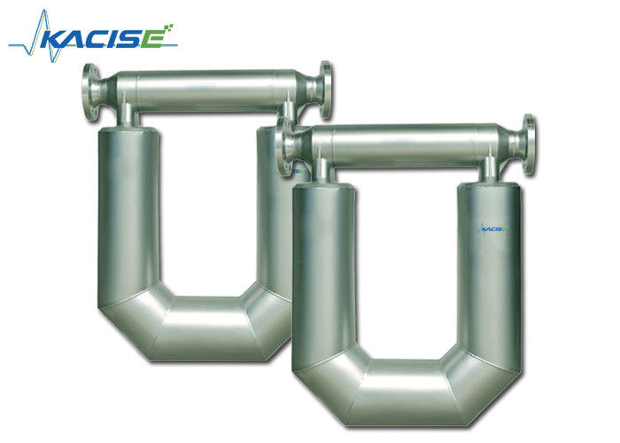 0.1 0~1000t/h ölçüm aralığı ve -50~350°C sıcaklık derecesine sahip hassaslık derecesinde Coriolis kütle akış ölçer.