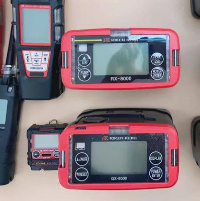 Riken Keiki RX-8000 Dispersive olmayan kızılötesi (IR) algılama ile taşınabilir gaz monitörü Su geçirmez yapı ve dijital ekran
