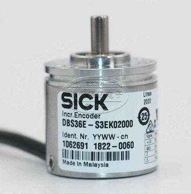 Sick DBS36 Serisi Artırmalı Kodlayıcı 6 kanal 2000ppr HTL Sinyal Yüksek hassasiyetli uygulamalar için Katı Tip 6mm Çubuk