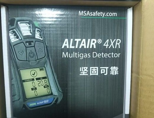 MSA 5X 4X 4RX 2X PVC malzemelerinde işyerinde güvenlik için LEL O2 CO H2S tespiti ile Multigas Detektörü