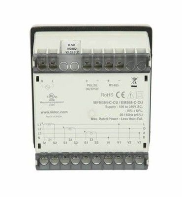 CE RoHS UL & MID Sertifikasyonu ile 300V AC DC Dijital Çok Fonksiyonlu Mitar 96 X 96mm Panel Mount Energy Monitor