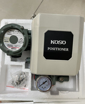 KOSO EPA804-L10 4-20 mA DC Girdi 120 Psi Açı Yolculuğu Serisi için Hava Akışını Sağlayan Valf Pozisyoner