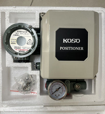 KOSO EPA804-L10 4-20 mA DC Girdi 120 Psi Açı Yolculuğu Serisi için Hava Akışını Sağlayan Valf Pozisyoner