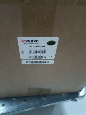 Megger MIT1025-UK yalıtım testi, çıkış, 20 Teraohm direnci, 10kV çoklu aralıklı test voltajı