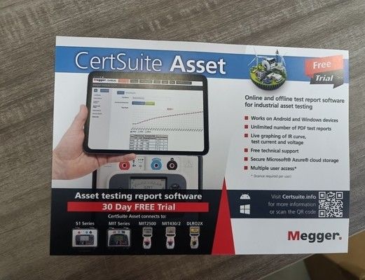 Megger MIT1025-UK yalıtım testi, çıkış, 20 Teraohm direnci, 10kV çoklu aralıklı test voltajı