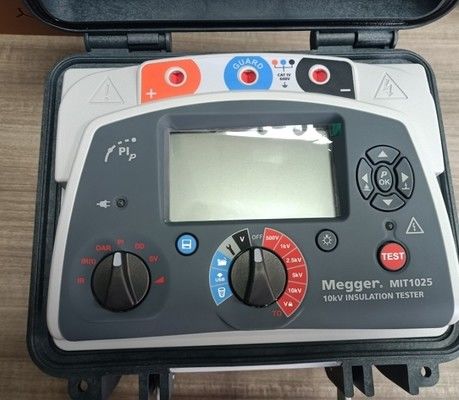 Megger MIT1025-UK yalıtım testi, çıkış, 20 Teraohm direnci, 10kV çoklu aralıklı test voltajı
