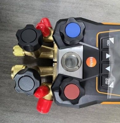 testo 557s hortumlu akıllı vakum kiti - kablosuz vakum ve kablosuz sıcaklık probları ve 4 hortum seti ile akıllı dijital koleksiyon