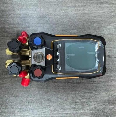 testo 557s hortumlu akıllı vakum kiti - kablosuz vakum ve kablosuz sıcaklık probları ve 4 hortum seti ile akıllı dijital koleksiyon