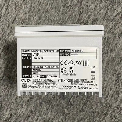 UT35A 14 Bölümlü Renkli LCD, Merdiven Sırası Kontrolü ve Ethernet İletişimi ile Dijital Sıcaklık Denetleyicisi