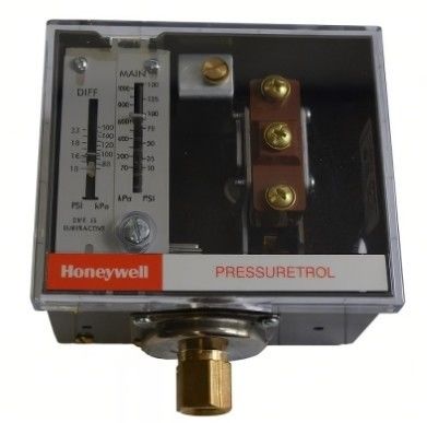 Honeywell Auto Recycle Pressuretrol, 10-150 psi basınç aralığı ile SPDT Snap-Acting Switch ve Paslanmaz Çelik Diyafram